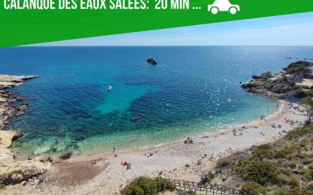 L'ESCAPADE - Vue MER & TERRASSE - Plage à 100m