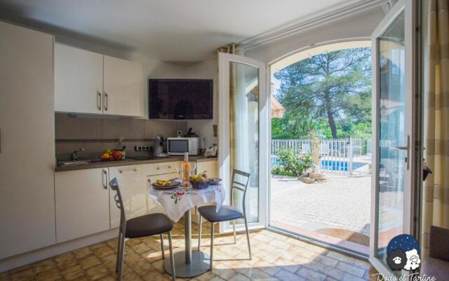 Quiet Studio with garden and pool - Dodo et Tartine