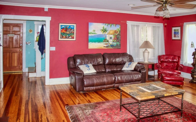 Shaded Beachtown Vacation Estate (102-22)