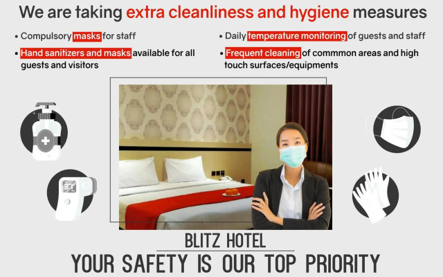 Blitz Hotel Batam Near Sultan Mahmud Ri'ayat Shah Mosque