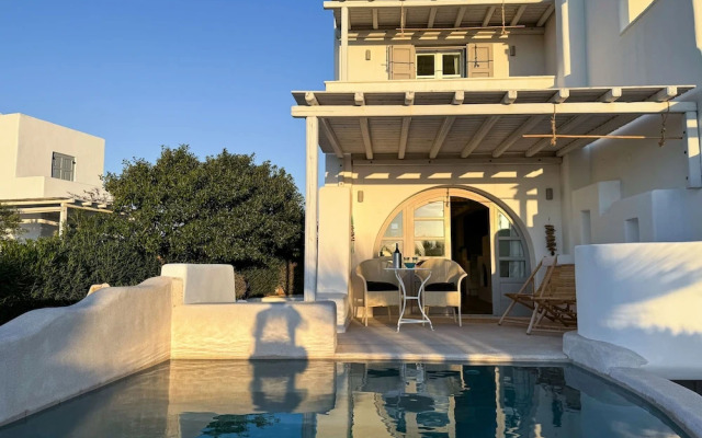 Argana Home Sleeps 5 Plaka Beach With Private Pool