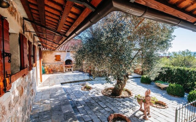 Traditional Stone House With Interiour Pool Sauna Garden Terrace With Bbq