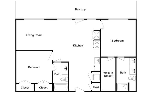 Illume State-of-the-art Oasis All-suite Layout 2 Bedroom Condo