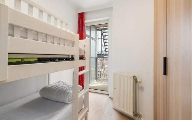 Flat in Knokke With Pier and Sea Views