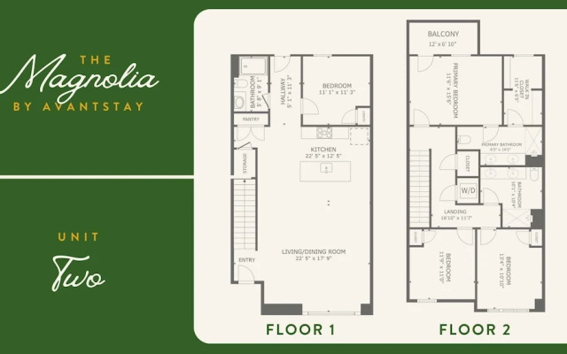 The Magnolia 2 by Avantstay Germantown Balcony