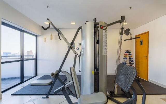 Ce1407 Flat Para até 4, Andar Alto no Jardins!