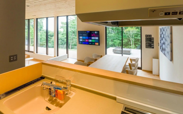 Rakuten STAY VILLA Aso Kurokawa -104 1LDK pet allowed Capacity of 6 persons – Guest Rooms – Minamioguni