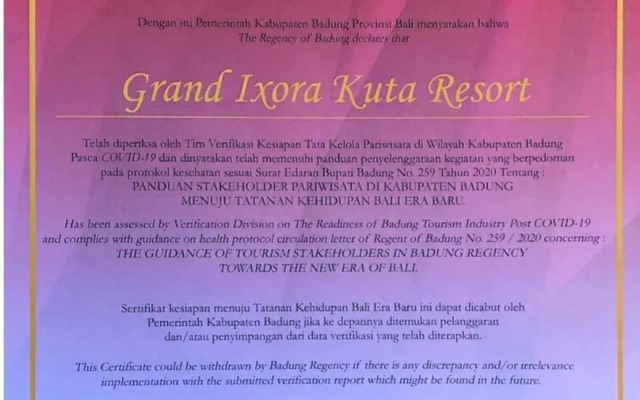 Grand Ixora Kuta Resort