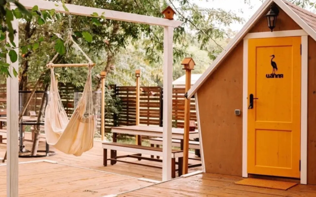 Творческий глэмпинг Скворечник