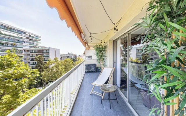 Modern Apt 1bd/4p With Large Balcony - Cannes