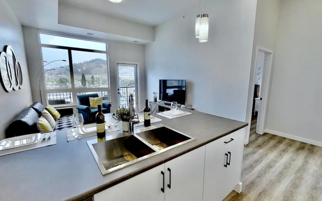 Brand New, Top Floor Condo Downtown