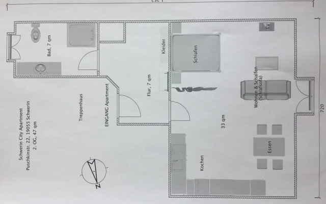 Schwerin City Apartment