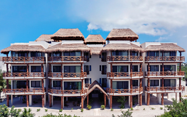 Casa Astral Eco Luxury Holbox Island - Sunset and Ocean View with Rooftop Pool (steps from the beach)