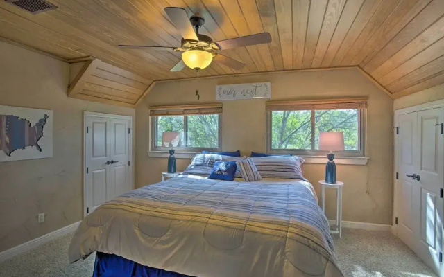 Lakefront Living: Private Dock, Deck, & Game Room!