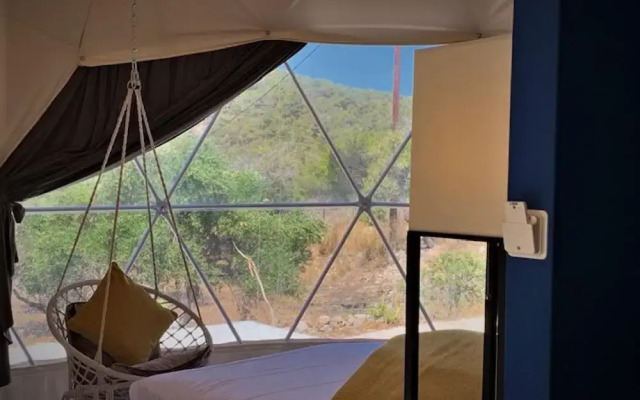Gorgeous Geodesic Dome Next to Kopria Beach