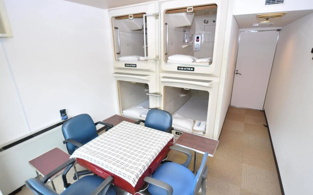Men's only Capsule Hotel Asahi Plaza Shinsaibashi