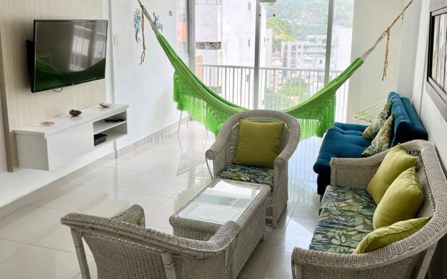 Apartamento en el Rodadero, Confortable y amplio, con vista al mar, a 80mt de la playa, DELAMAR Apartmet - Apartment in 圣玛尔塔 - Photo 2