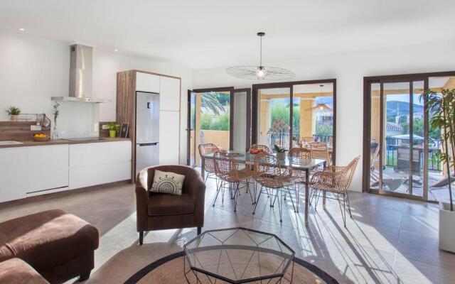 Palmier appartement de vacances 3 chambres piscine commune chauffée