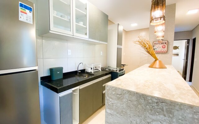 Belíssimo apartamento no Porto das Dunas