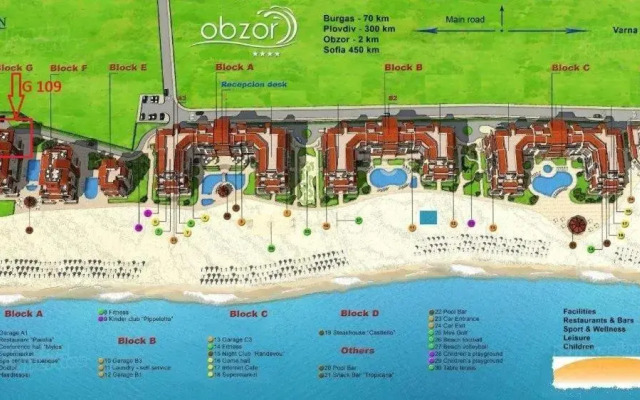 Obzor Beach Resort Apartment G-109