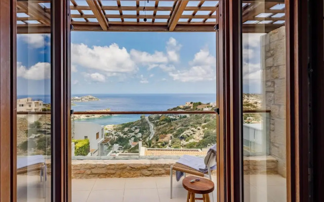 Europa Villa in Crete With Pool Amazing Seaview