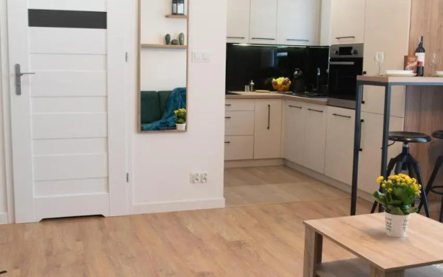 Apartament Zielony - Okrzei (Garaż, Targi)