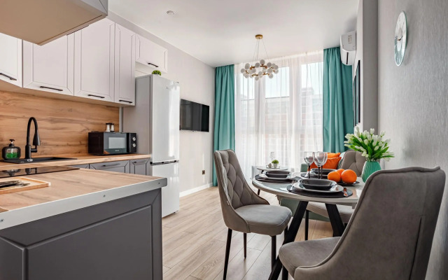 Апартаменты Сапфир на улице Ивана Беличенко 92 корпус 2