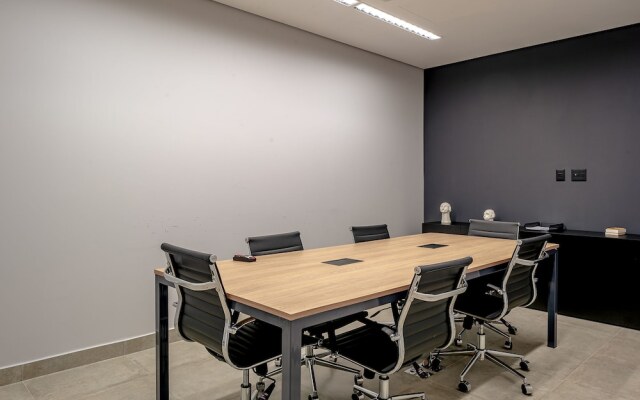 Studio com piscina aquecida e AC