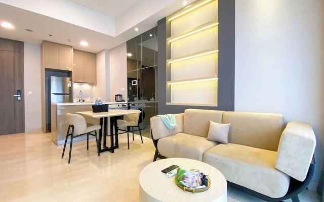 Good And Homey 1Br Apartment At Arumaya Residence