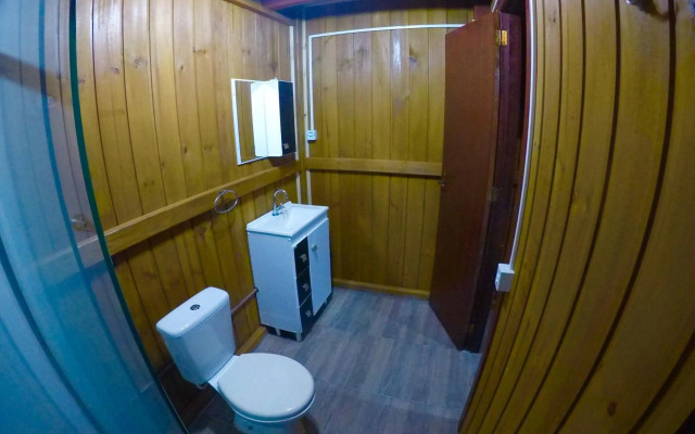 Bangalô com vista para o mar.