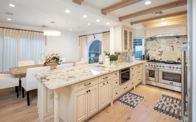 Stradella Spanish - Contemporary Mediterranean Estate w/ Resort-style Yard