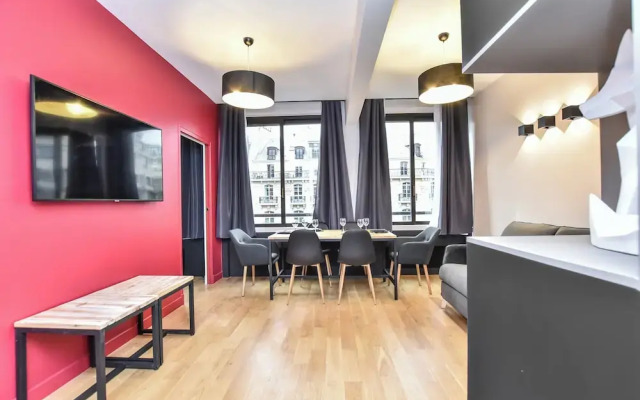 Authentic Apartment - 2br/6p - Palais Garnier