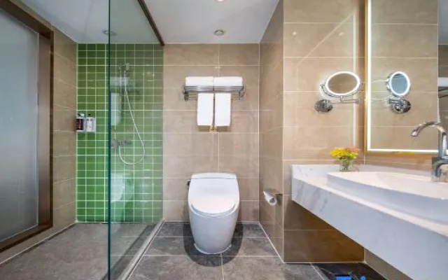 Vienna 3 Best Hotel (Xinzhou Baode Tongzhouguangchang) – Bathroom – Xinzhou