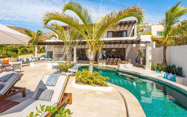 Spectacular 3-Story Beachfront Villa with a Huge Pool Patio