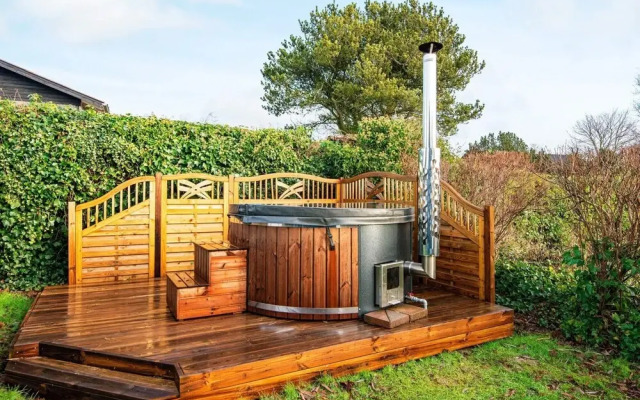 Garden View Holiday Home in BÃ¸rkop near Sea