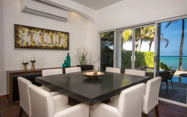 Beachfront W Private Staff in Gated Community