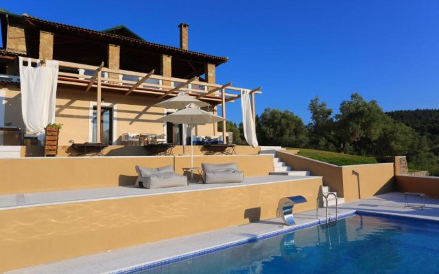 PLACE DES DIEUX lux villas with swimming pool CHROUSSO BEACH near