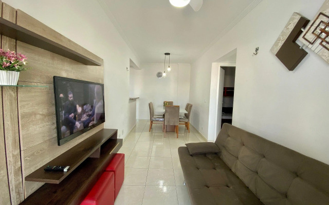 A033- 2 Dorm c/ Suíte | Churrasqueira e Wi-Fi