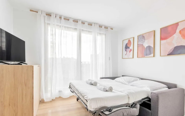 Bright apt With Balcony -6p-proche Disney/paris