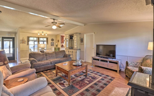 White River Fishing Escape w/ Deck & Patio!