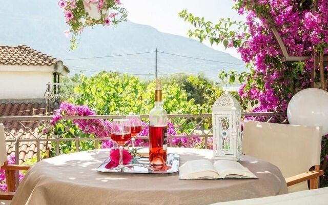 Bougainvillea house with view near the beach