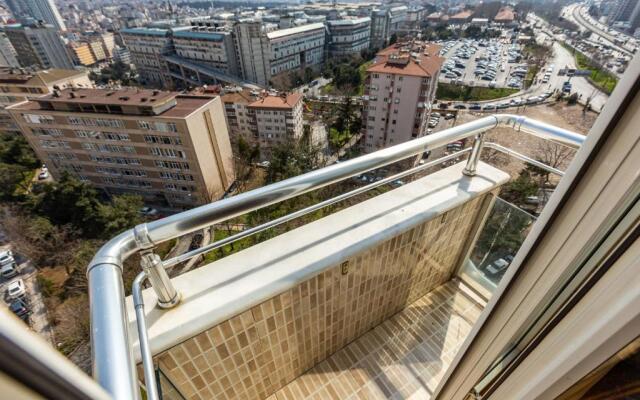 Pleasant Apartment with Impressive City View in Sisli