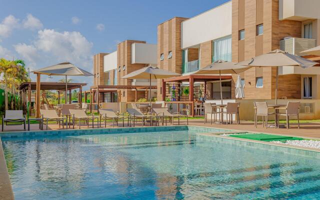 IT11 Excelente Apartamento 3 Suítes, Vista Mar - Itacimirim