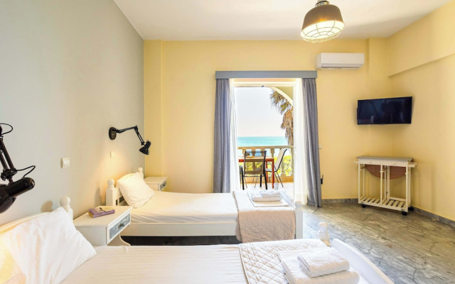Beachfront Nest Memi Koroni-seaheaven House A3