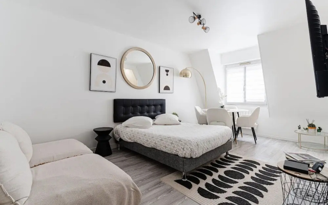 Bright Studio 3P - Close to Deauville Beach