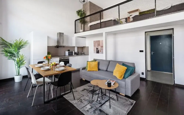 Charming loft with balcony