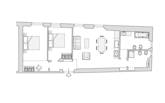 Ponte Vecchio White by Mmega