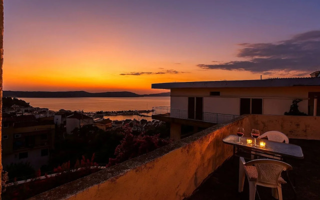Pylos Sunset Retreat With Panoramic Sea Views