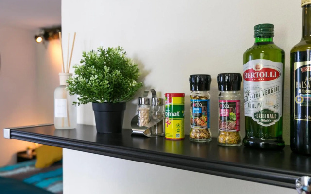 Top modern Studio Parkplatz Coffee WiFi