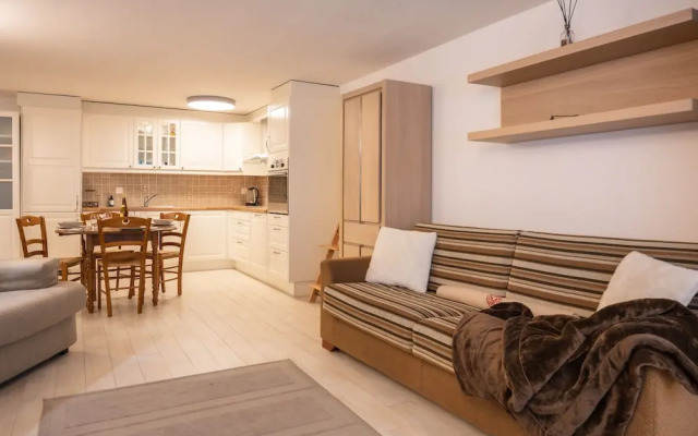 Snowflake family apart. Ski in& out